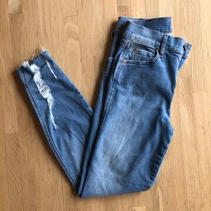 NWOT level 99 high rise ankle skinny